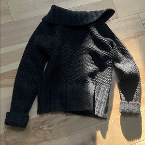 GAP Charcoal Lambswool Sweater